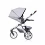 Carrinho De Bebê Salsa 3 Rodas Graphite Gray () Com Bebê Conforto - Abc Design