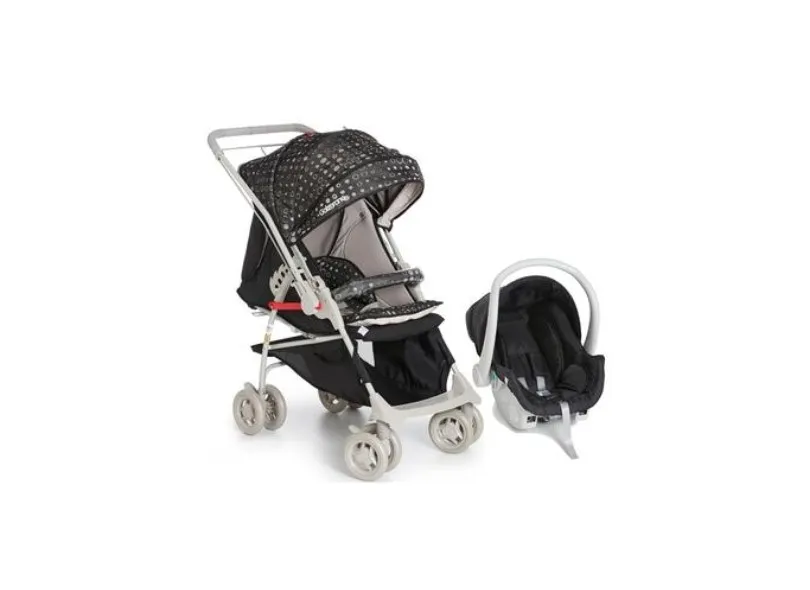 Carrinho de Bebê Travel System com Bebê Conforto Galzerano Maranello II 1381