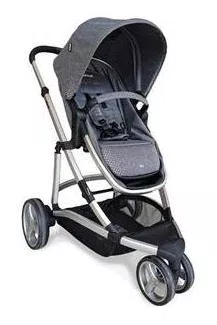 Carrinho de Bebê Travel System Infanti Trio Sky Grey Classic