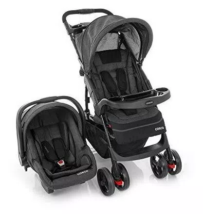 Travel System Moove 2.0 Duo Cosco -  mescla, Cosco, 