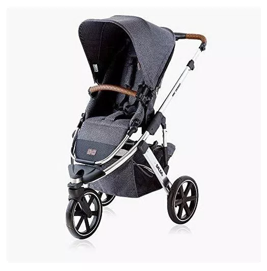 Carrinho de Bebê Salsa 3 ABC Design Asphalt Diamond (6 Meses a 15kg)