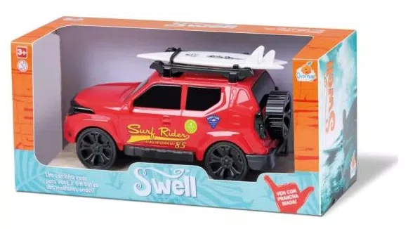 Brinquedo Swell Jeep 0507 Orange Toys