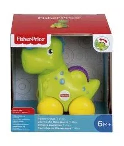 Carrinho de Dinossauro Verde - Fisher-Price