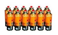 Cartucho de Gás Campgas 227gr Caixa com 12un para Fogareiros