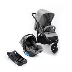 Carrinho de Bebê Travel System Collina Trio Grey Style CAX00447