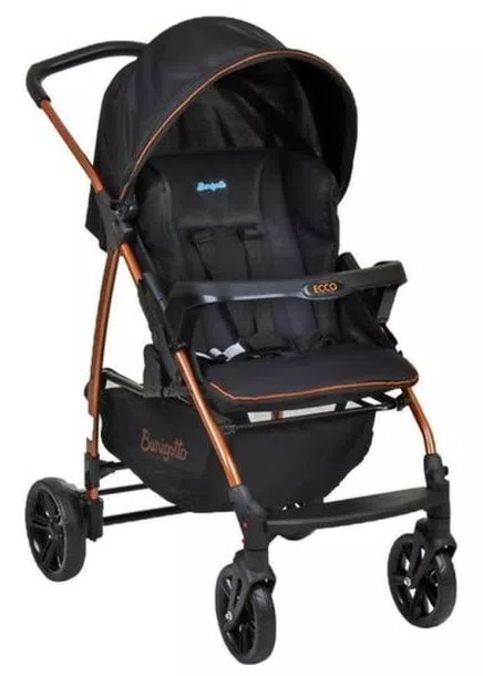 Carrinho Travel System Ecco  Cobre Até 15kg - Burigotto