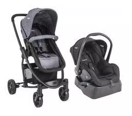 Carrinho De Bebe Prima Berço Passeio Moises Travel System Kiddo Ma