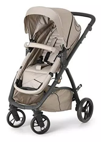 Carrinho de Bebê Maly Beige Black - Dzieco