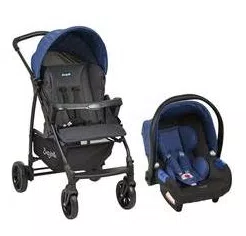 Carrinho de Bebê Travel System Burigotto Ecco  e  IXCJ4020PR14