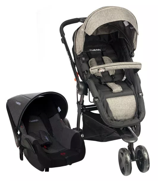 Carrinho de Bebê Travel System com Bebê Conforto Kiddo Compass III 890