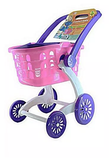 Carrinho De Supermercado Infantil Confort Baby - Samba Toys