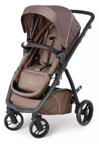 Carrinho De Bebê Travel System Dzieco Maly - Chocolate