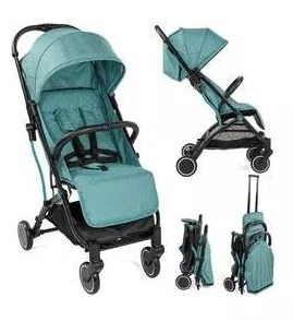 Carrinho de Bebe Passeio Chicco Trolley Me Emerald Verde