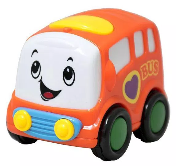 Ônibus Carrinho De Brinquedo Infantil Para Bebe 6 Meses