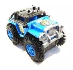 Carrinho Maluco Cambalhota Jeep Carrinho Bate E Volta Carro  infantil