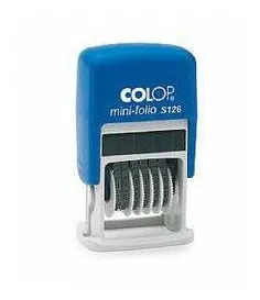 Carimbo Mini Numerador Colop 