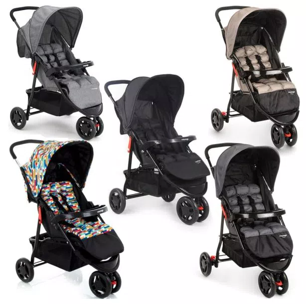 Carrinho De Passeio Com 3 Rodas Delta Voyage De 0 a 15 Kg