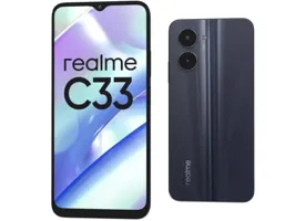 Smartphone Realme C33 4 GB 128GB Câmera Dupla Unisoc T612 2 Chips Android 12