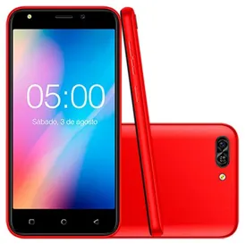 Smartphone Red Mobile Quick 5.0 8GB 8.0 MP