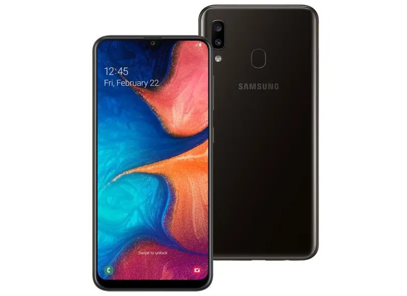 Smartphone Samsung Galaxy A20 SM-A205G 32GB Câmera Dupla