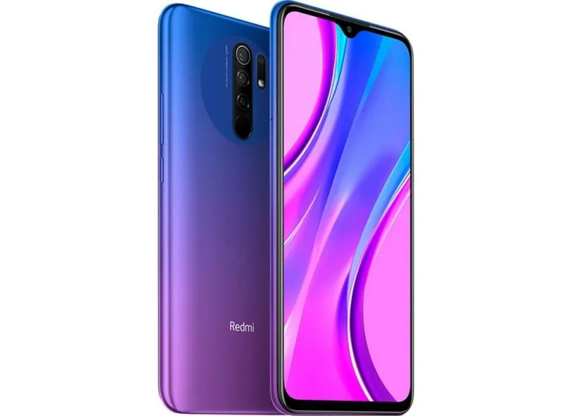 Smartphone Xiaomi Redmi 9 4GB RAM 128GB Câmera Quádrupla