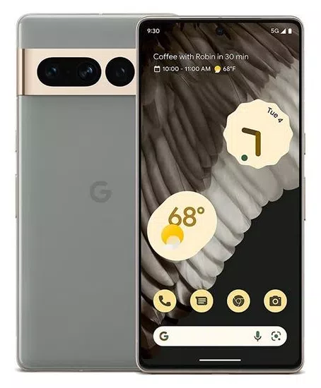 Smartphone Google Pixel 7 Pro 5G 12 GB 128GB Câmera Tripla Google Tensor G2 2 Chips Android 13