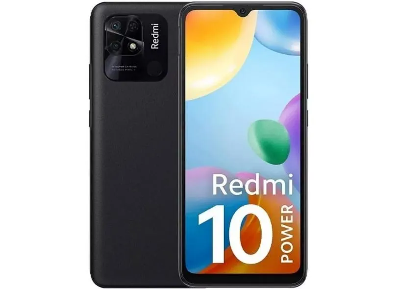 Smartphone Xiaomi Redmi 10 Power 128GB Câmera Dupla