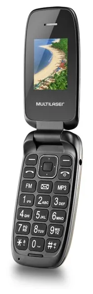 Celular Multilaser Flip Up P9022 32 MB 0.3 MP