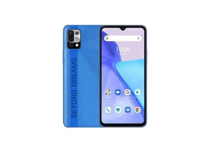 Smartphone Umidigi Power 5 4 GB 128GB Câmera Tripla MediaTek Helio G25 2 Chips Android 11