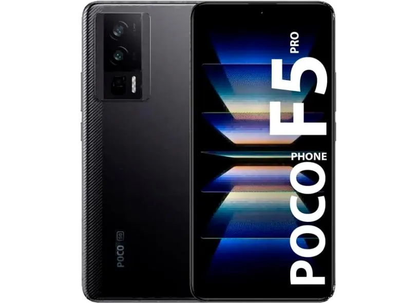 Smartphone Xiaomi Pocophone Poco F5 Pro 12GB RAM 256GB Câmera Tripla