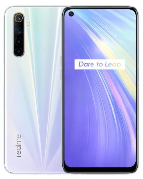 Smartphone Realme 6 4 GB RAM 128GB Câmera Quádrupla