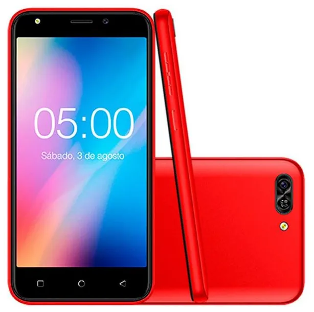 Smartphone Red Mobile Quick 5.0 8GB 8.0 MP