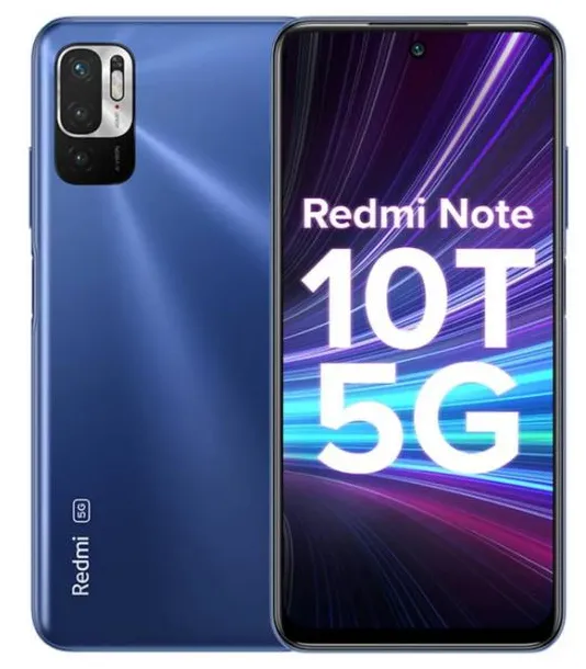 Smartphone Xiaomi Redmi Note 10T 5G 128GB Câmera Tripla