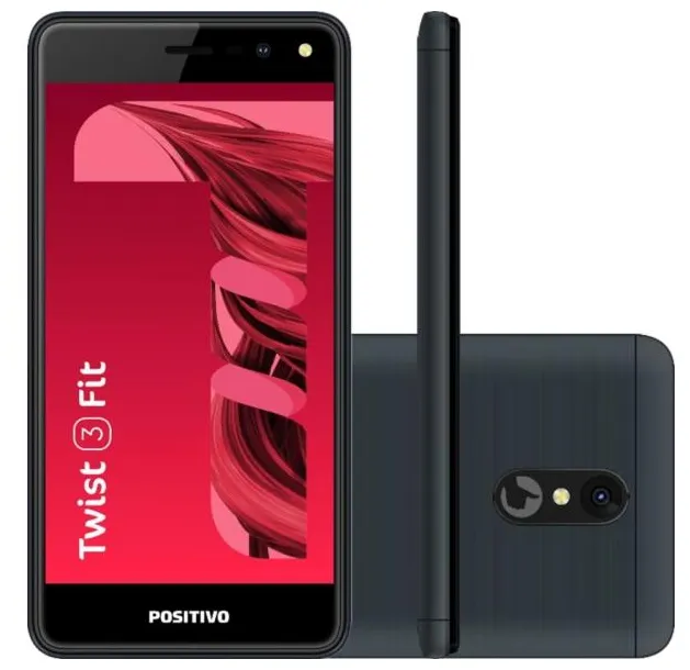 Smartphone Positivo Twist 3 Fit S509C 32GB 5.0 MP