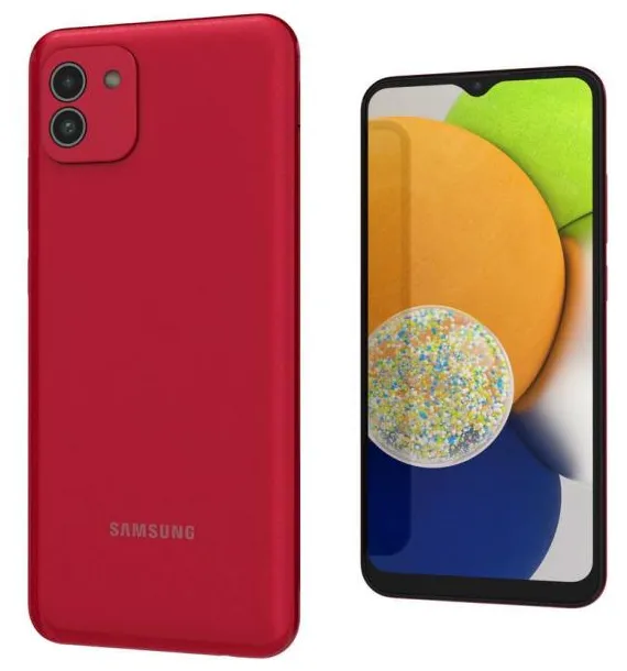 Smartphone Samsung Galaxy A03 128GB Câmera Dupla