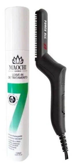 Prancha Masculina MQ Cabelo Barba E Bigode Force All