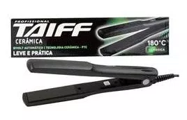 Chapinha De Cabelo Taiff Cerâmica Com 180 Graus, Led Indicador E Cabo De 1.80m - Bivolt Automático