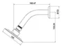 Chuveiro Lorenzetti LorenSlim Square 7023 C16 de Parede Cromada