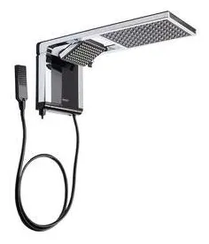 Chuveiro Acqua Duo Black/Cromado  7800W Lorenzetti 7510104