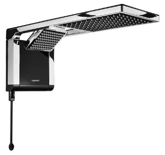 Chuveiro Lorenzetti Acqua Duo Black Cromada  7800W