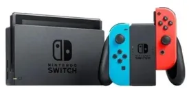 Console Portátil Switch 32 GB com Joy Con Nintendo Bateria Estendida