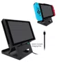 Dobrável Game Console Stand titular suporte ajustável para N-Switch Console