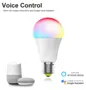 Bulb avatto Tuya 12W 15W Smart WiFi Luz, E27 LED rgb lâmpada Regulável com o Smart Vida app, controle de voz para Página inicial do Google, Alexa