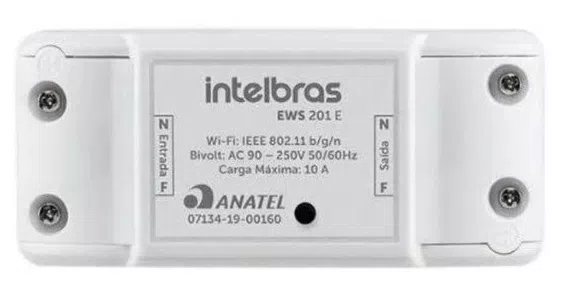 Controlador Smart Wi-Fi Para Ambientes Intelbras Ews 201 E