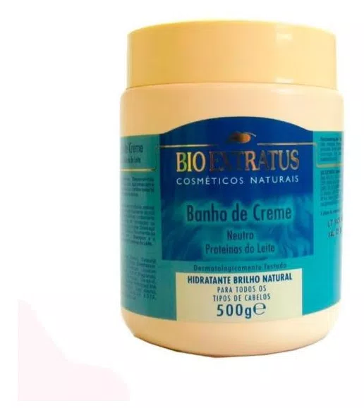 Banho De Creme Neutro Proteínas Do Leite 500g - Bio Extratus