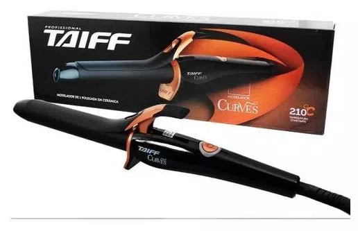 Modelador de cachos Taiff Curves 1'' Bivolt