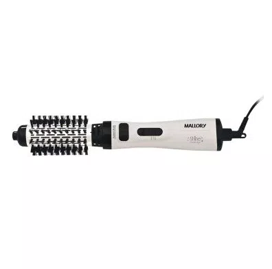 Escova Rotativa Cerâmica Mallory Shine Model Styler Emissão de Íons