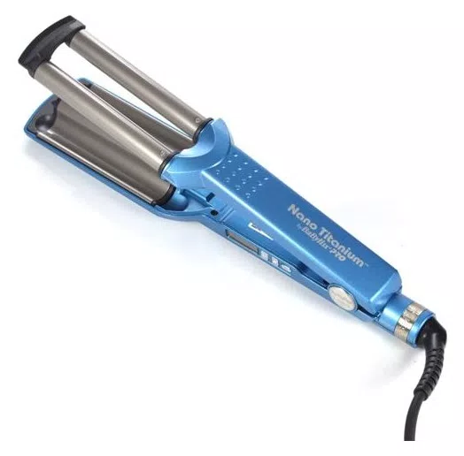 Modelador Cerâmica Titânio Babyliss Pro Nano Titanium Triondas Waver BABNT3301