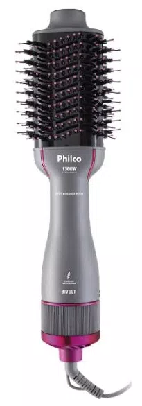 Escova Secadora Cerâmica Philco Advance Infrared - Pes14 Emissão de Íons