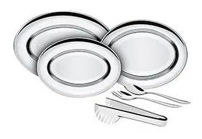 Conjunto para Servir Buena Aço Inox 6 Peças - Tramontina